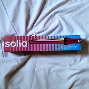 Solia professional curling wand curling iron 3/4"-1 1/4" prismatic titanium